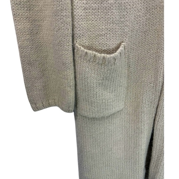 J. Crew Long Line Chunky Alpaca Blend Duster Cardigan L - Picture 7 of 14
